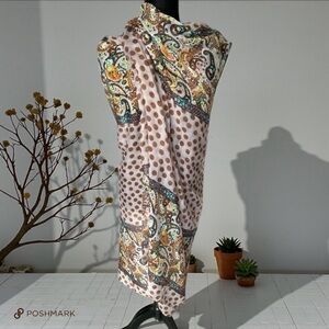 💖 Paisley & Polka Dot Lightweight Wrap 💖